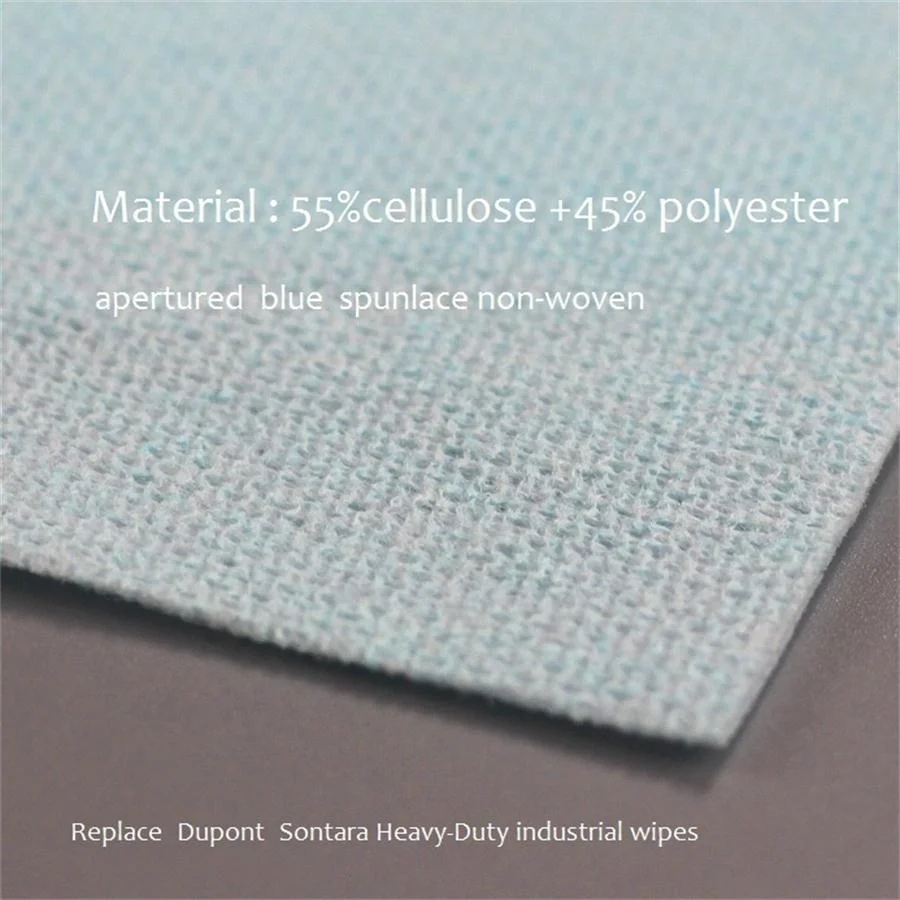 Replace Sontara STA75-06 turquoise quarter folded High Friction Woodpulp PET heavy-duty cleaning wipes