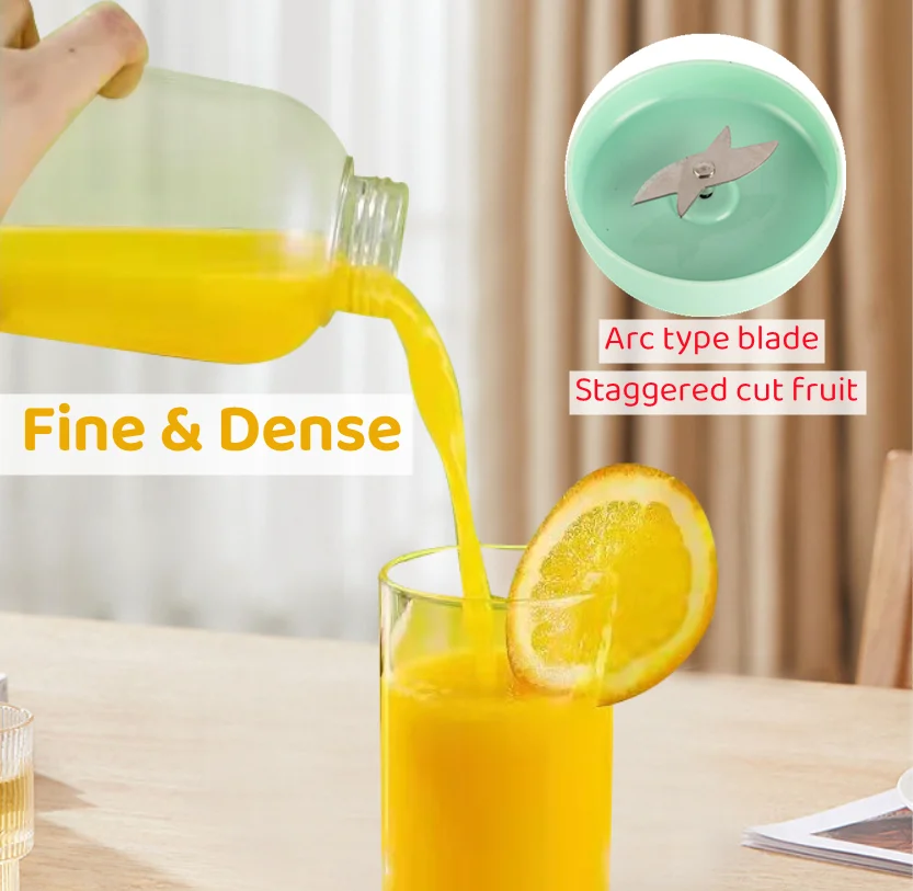 Factory Direct New Original Attractive Design Cordless Personal Blender 400ml Juicer Cup