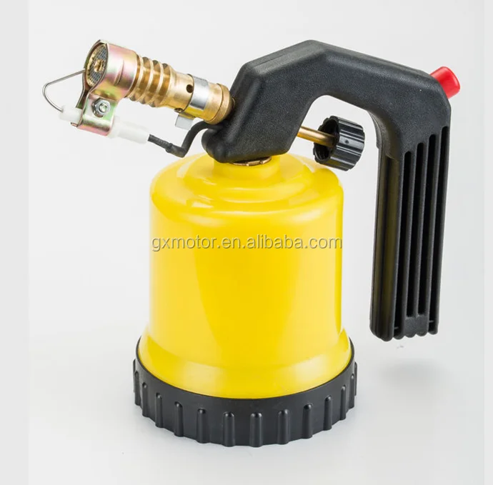 
CE approved - PORTABLE BUTANE GAS CARTRIDGE BLOW TORCH WITH ELECTRIC IGNITION butane propane gas 190g cartridge 