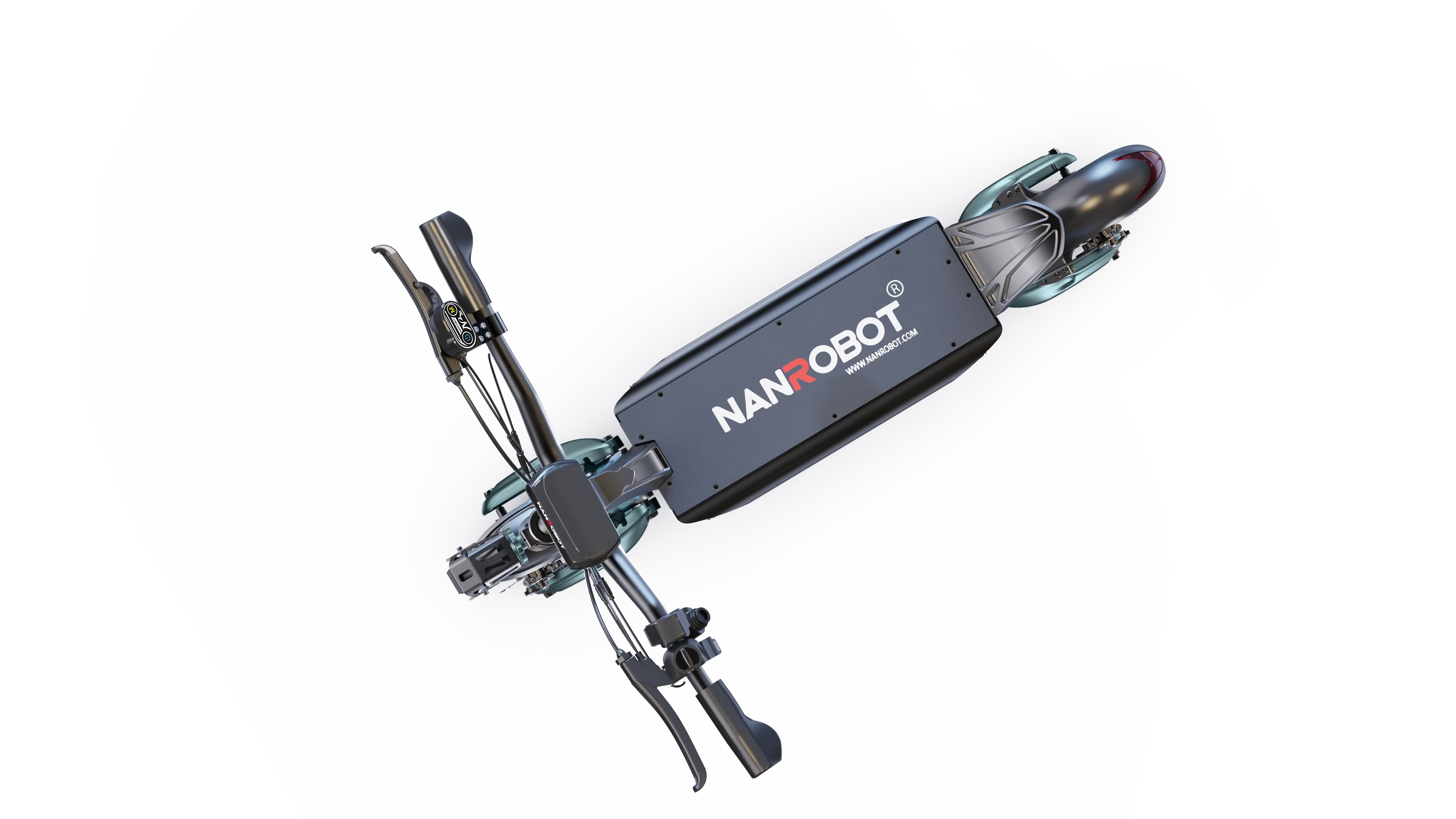 Newest Model USA Europe Warehouse Powerful Off Road 52v 26ah 2000w Adult Dual Motor Foldable Nanrobot Dualtron Electric Scooter