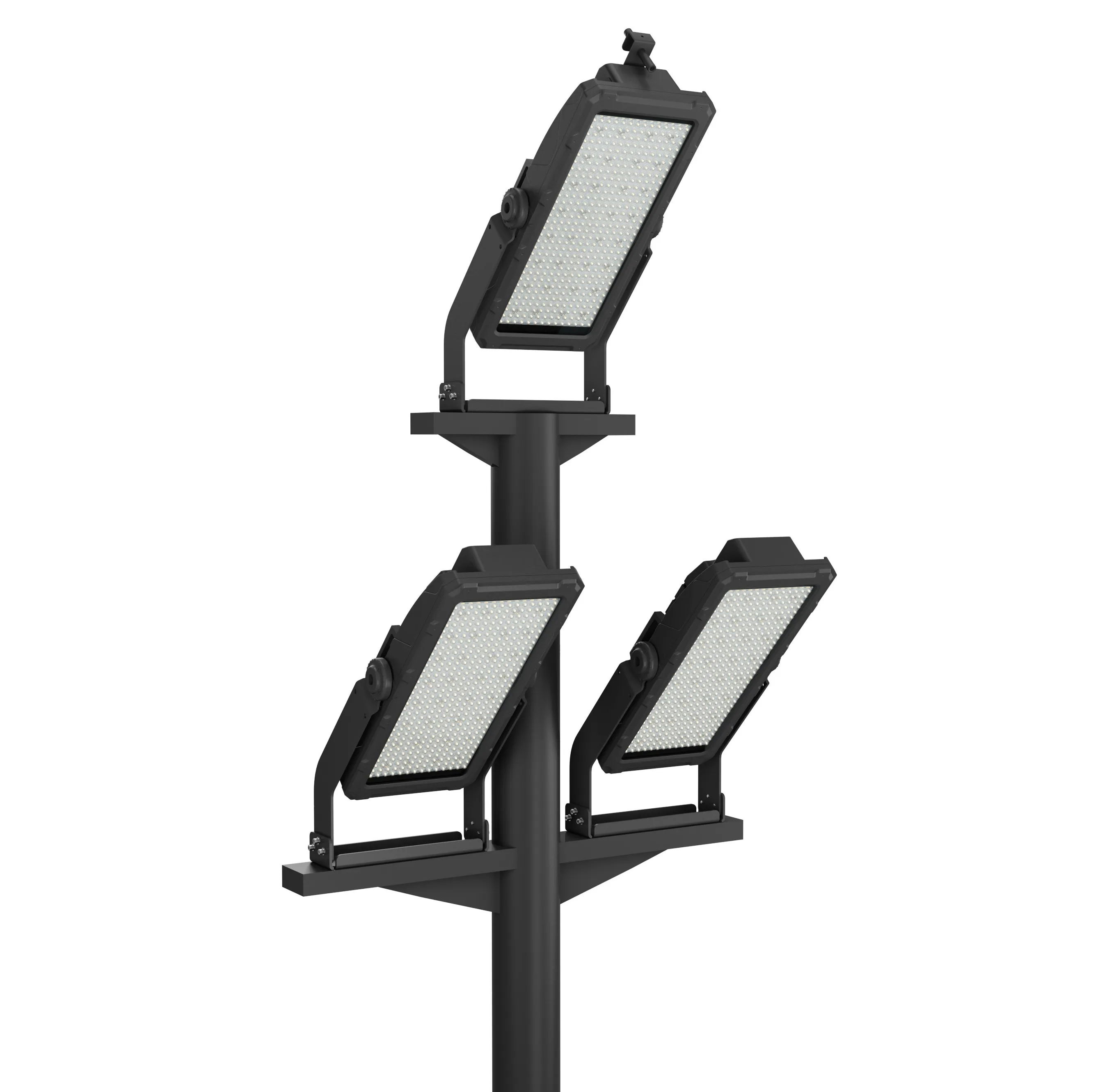 outdoor stadium high mast led light area lighting fixture