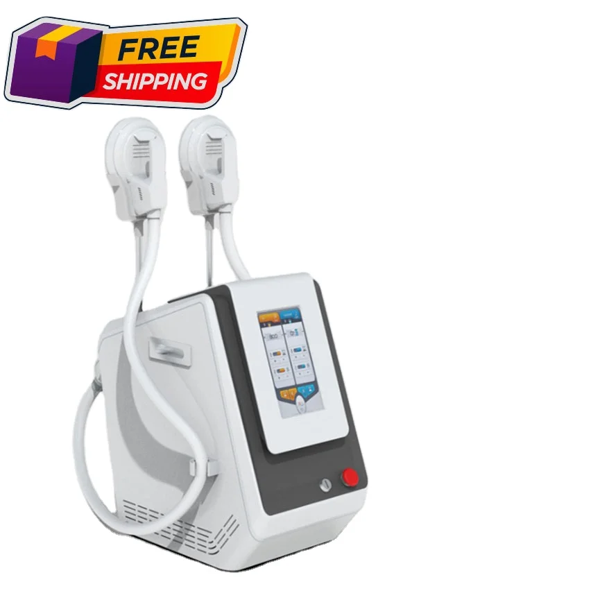 Free Shipping 2021 2 handles  slimming Muscle  electromagnetic stimulation ems body Sculpting  Beauty emslim Machine