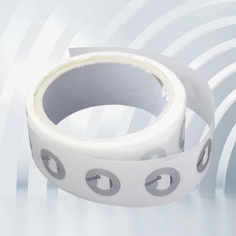 Custom 14443A 13.56mhz Ntag213/215/216 25/30mm Nfc Tag / Label / Sticker With Application/website/qr Encoded