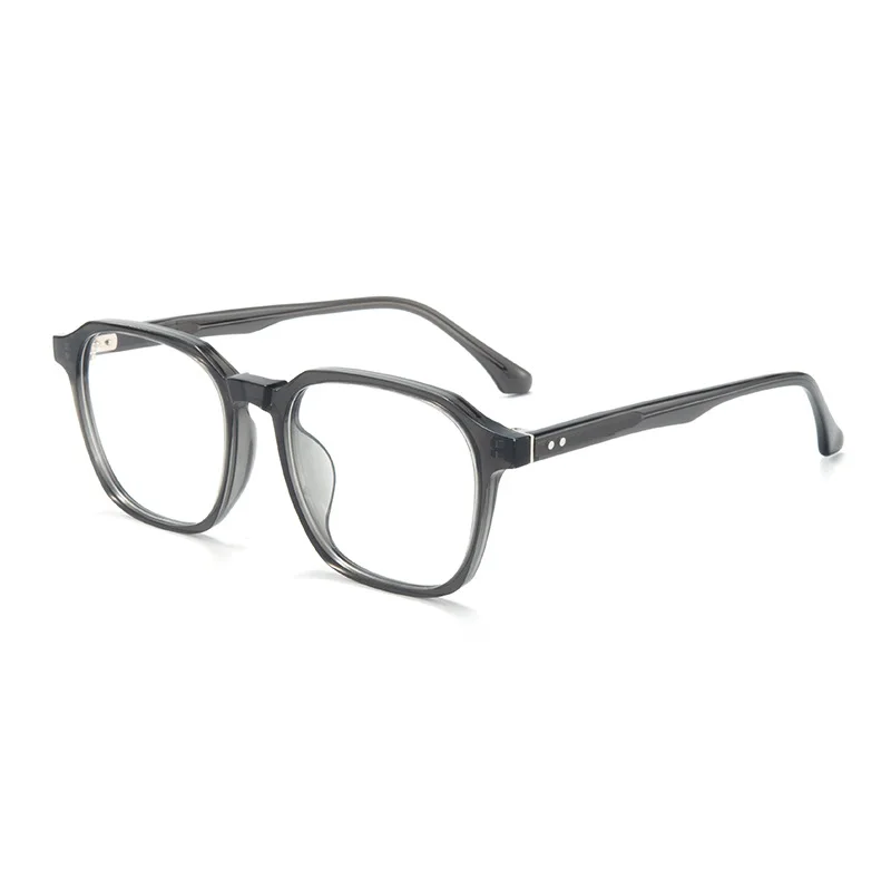 New Square Optical Frame Lightweight TR90 Retro Korean Stylish Eyewear for Unisex Myopia Spectacle Frame Wholesale Custom Logo