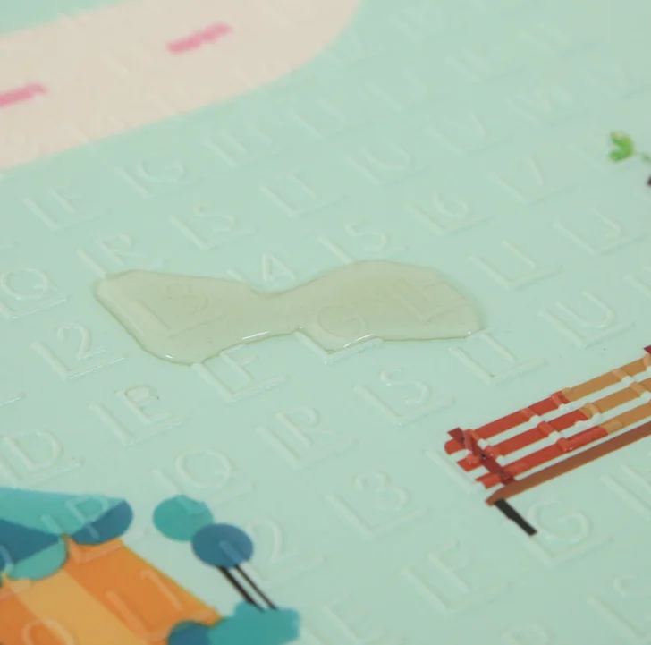 XPE Eco Friendly Custom Designed Rubber Fold Slippery Game Play Mat Soft Sublimation Print Toy