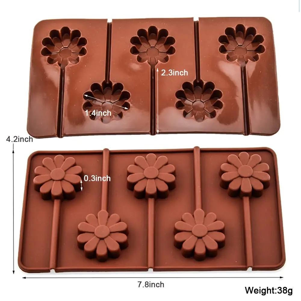 Silicone Chocolate Molds Reusable Candy Making Mold Ice Cube Trays Candies Making Supplies for Chocolates Hard Candy Cake