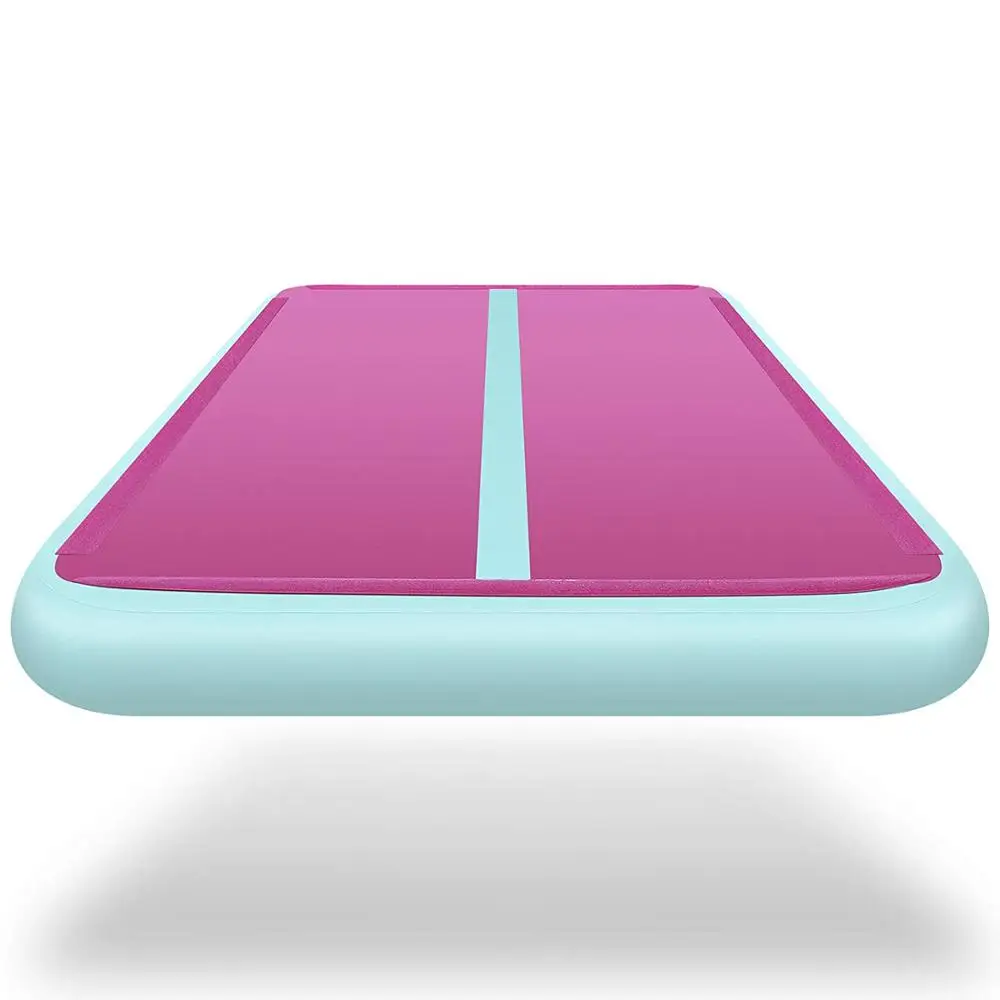 YUQI Air track Tumbing Mat Inflatable Gymnastic Air Track Flooring Mat with Pump for Gym Kids