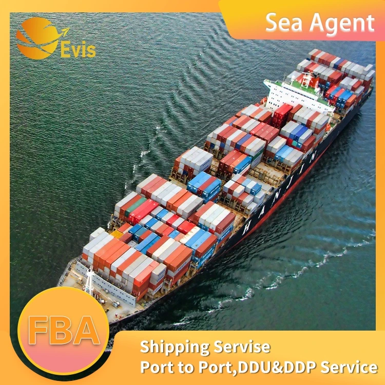 International Logistics Transport Door to Door Ddp Fcl Ocean Dhl Sea Freight Shipping Agent to Usa Canada Uk New Zealand