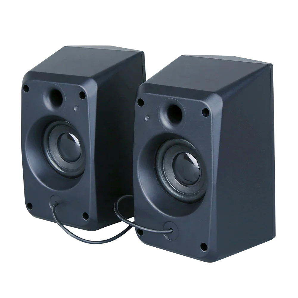 2023 New Audio Player Powerful Bass Dual Channel Desktop Portable Volume Control USB RGB Gaming Speakers for PC Computer