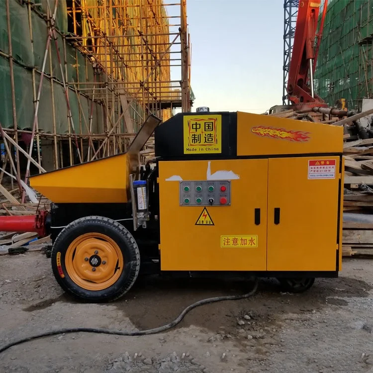 High Efficiency Electric Concrete Pump Mini Concrete Pumps with good price