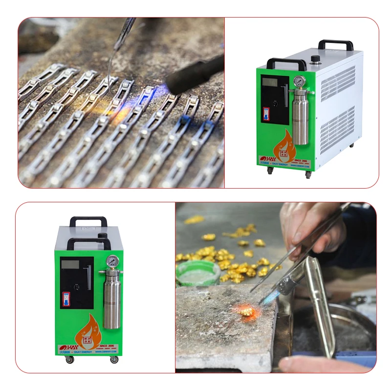 300L/H hydrogen generator for welding brazing repair of an electric motor