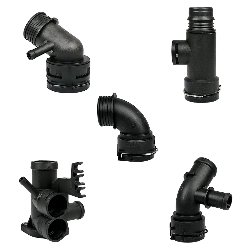 CYLINDER HEAD COOLANT FLANGE Coolant Connector FOR VW CADDY GOLF PASSAT VENTO CORRADO 037121133E