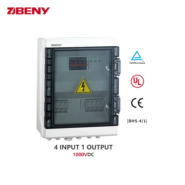 BENY Solar Combiner Box 4 в 1 встроенный