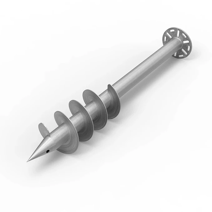 Adjustable Ground Screws for Prefab House Ground Anchor for Roadway Products