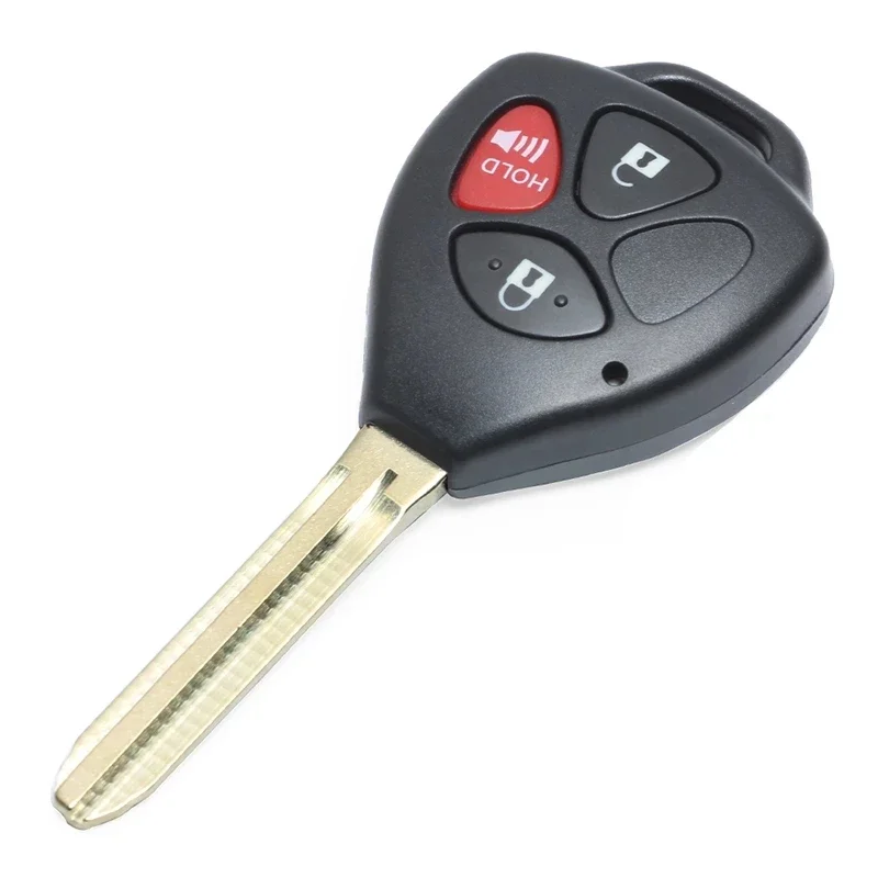 Model: B42TA 433MHz  For Toyota Hilux Vigo 4Runner Fortuner 2003-2011 3 Button Remote Smart Key Fob no transponder chip