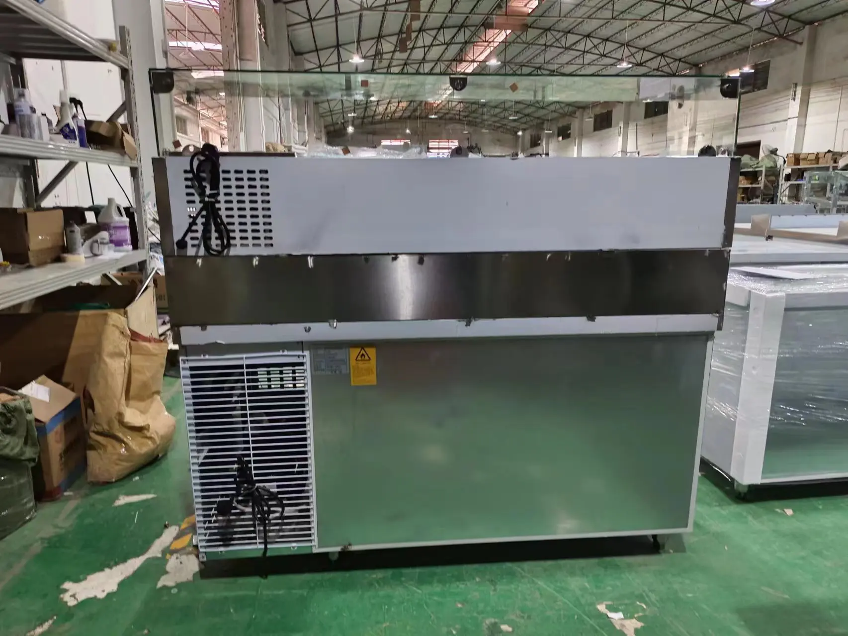 2/3 Doors Pizza Chiller Fridge Commercial Undercounter Salad Refrigerated Prep Table with Top Display