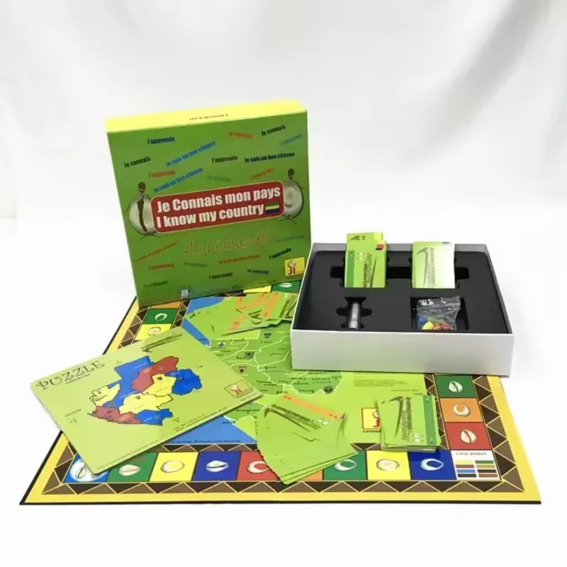 Wholesale OEM/ODM New Arrival Custom Crowdfunding Playing Games Board Game With Your Own Design