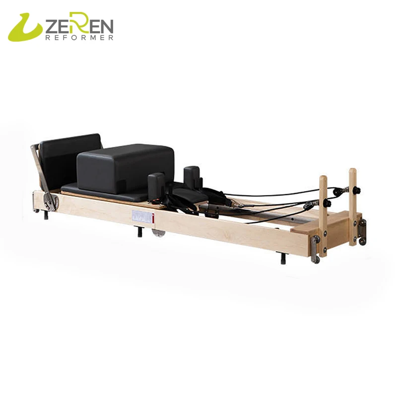 stackable used bed equipment portable foldable maple wood machine folding pilates reformers for sale