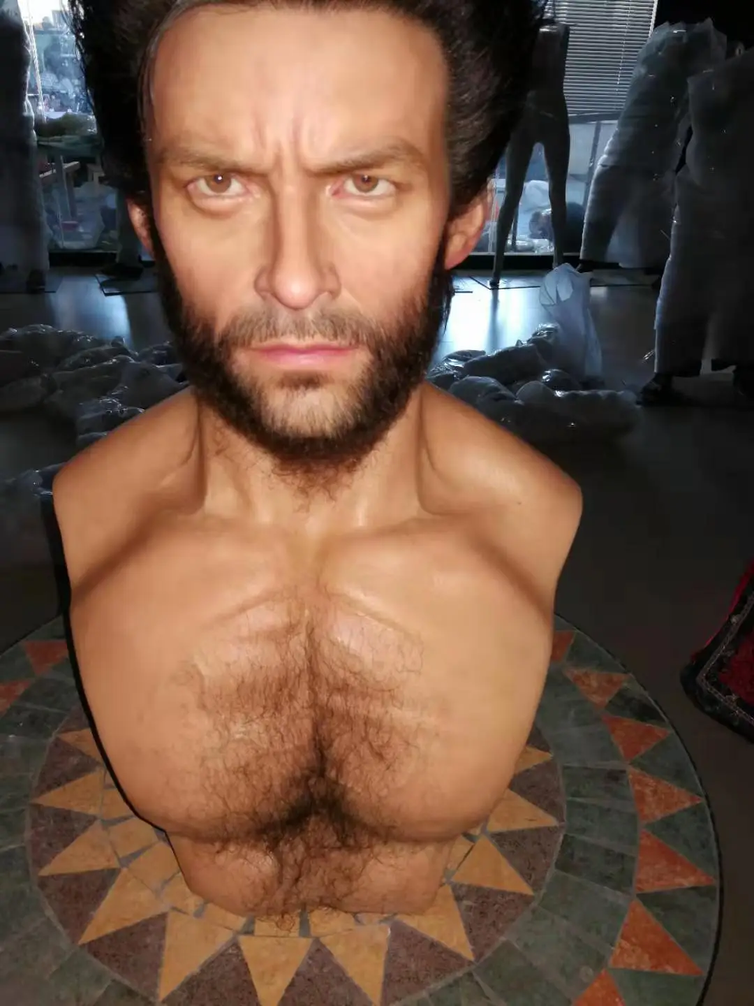 Wholesale Custom Make 1 Scale Celebrity Bust Wax Figure For Sale