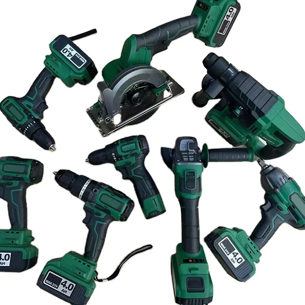 Power Drills Set Impact Wrench Combo Power Tools Kits Electric Hand Drill