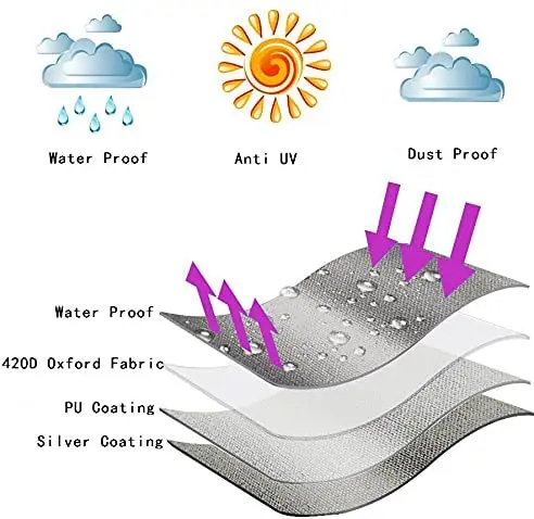 210D Outdoor Cheap Hanging Egg Chair Cover outdoor Swing Chair cover