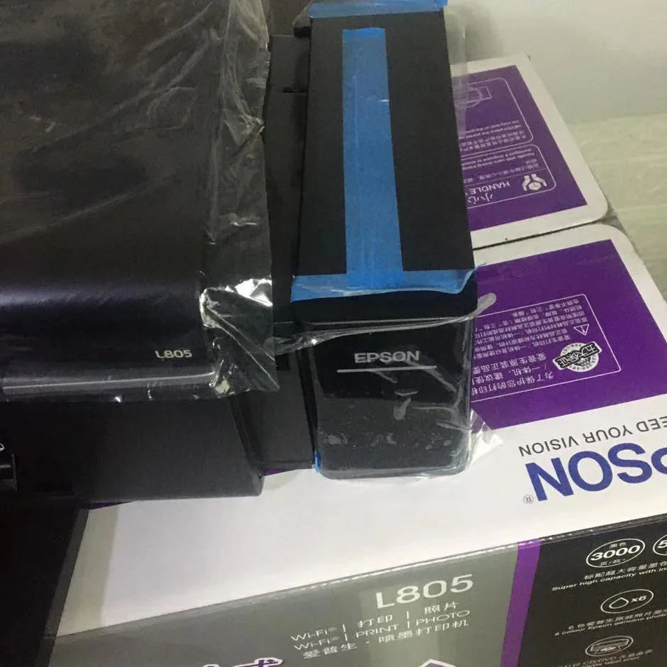 hot sale 6 color A4 Wifi photo printer sublimation impresora inkjet printer for epson l805 printer