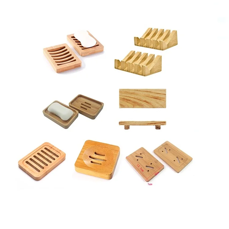 2024 Manufacturer Directly Sales Custom Handmade Bathroom Walnut Custom Wooden Soap Dish Soap Box