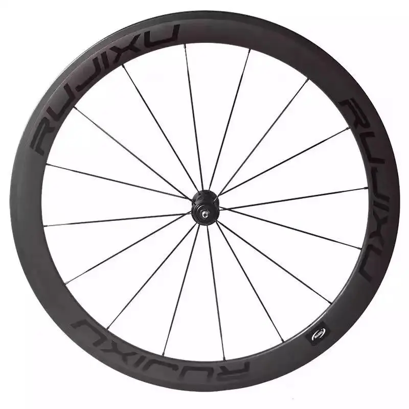 Toray Carbon Wheelset Rims Brakes 50mm Racing Bike Carbon Wheels Tubeless Clincher Bmx bicycle 700c Road wheelset