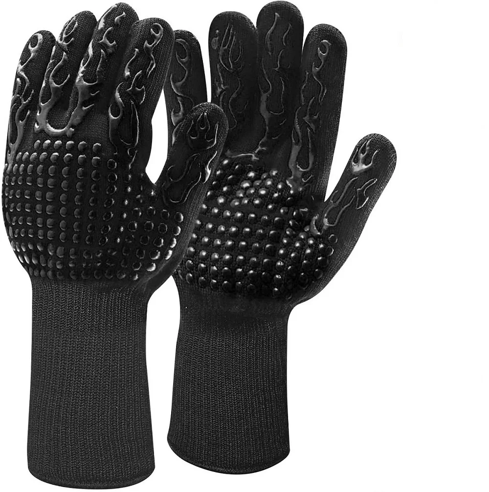 Factory Spot Steam Ironing Silicone Heat Resistant Food Grade BBQ Mittens Sublimation For Candy Making