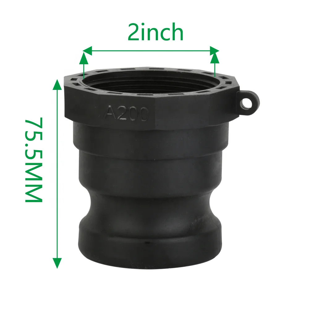 Муфта CT типа A адаптер 3/4 '1' 11/2 '11/4' 2 'X S60x6 женский Ibc тоут для слива воды резервуар