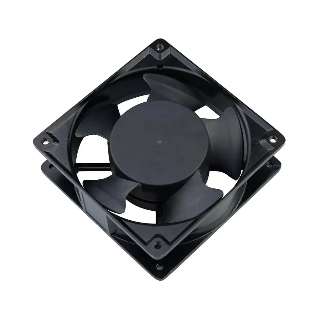 Industrial  exhaust fan 12038 110v 220v 120mm radiator ac brushless axial cooling fan