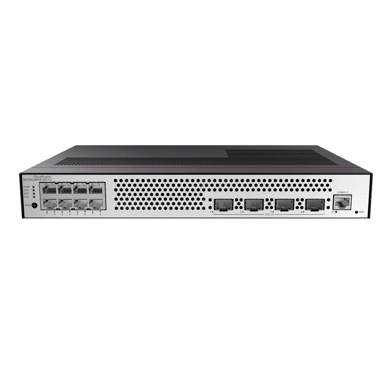 10G Ethernet switch S5735-L8T4X-QA-V2 PoE Switch management Data Center network solution in stock