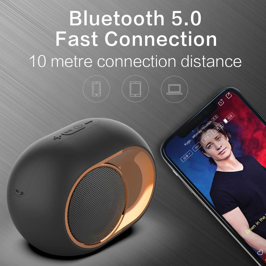 Hot Selling Karaoke Speaker Rock Bass Min Portable Outdoor Cheap Horn Speaker Blue Tooth