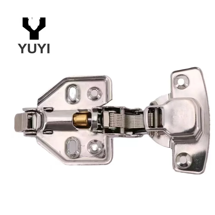 Stainless steel hinged door hydraulic hinges damper buffer soft closing cabinet door cabinet hardware