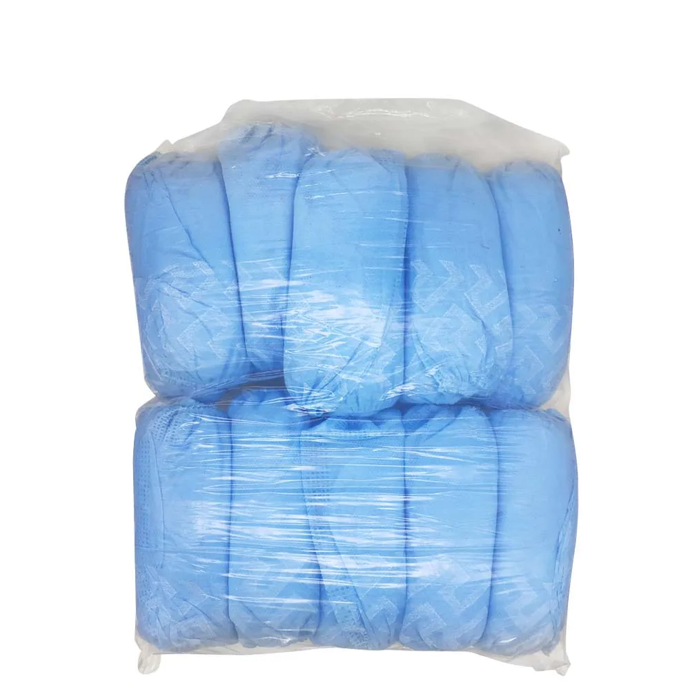 Disposable Medical PP Non Woven shoe covers Protective  with CE ISO