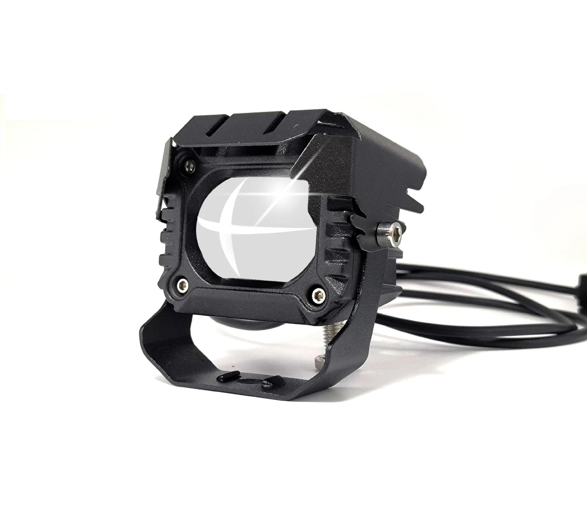 Лидер продаж оптовая цена двухцветные автомобильные аксессуары индивидуальные линзы маска проектор мотоциклов светодиодные фонари