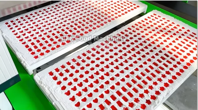 Starch Mogul Candy Machine Manufacturers Gummy Candy Making Machine starch gummy mogul production line