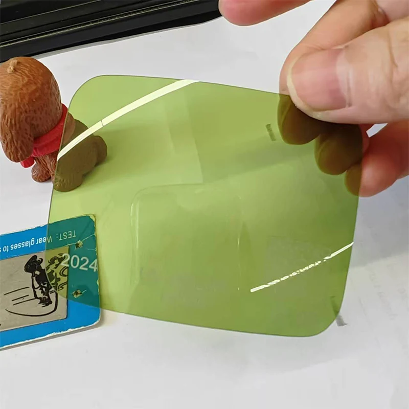 52.9% green TAC polarized sunglasses lens high quality hot sale nice color sun lenses 2024