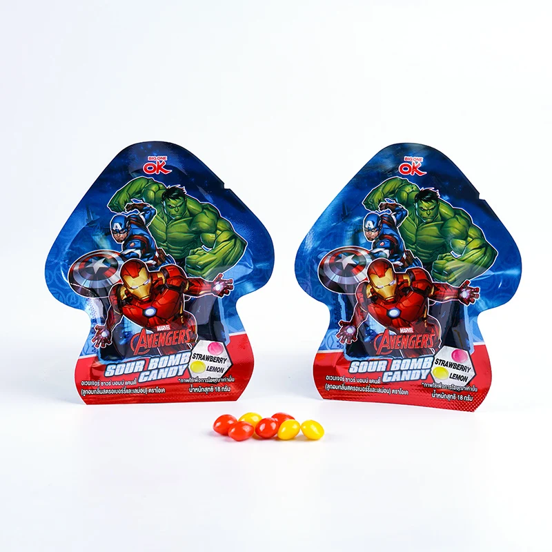 Dulces Chinos Japoneses Carrageenan Pectin Candy Wholesale Funny Shaped Gummy Jelly Beans Maker Customize Bottle Sweet Cool