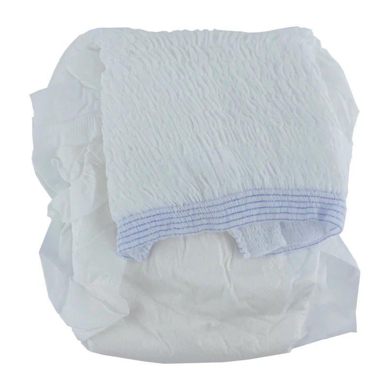 China Factory Wholesale Quality High Absorbent  Printed Unisex Disposable Adult Pants Diaper