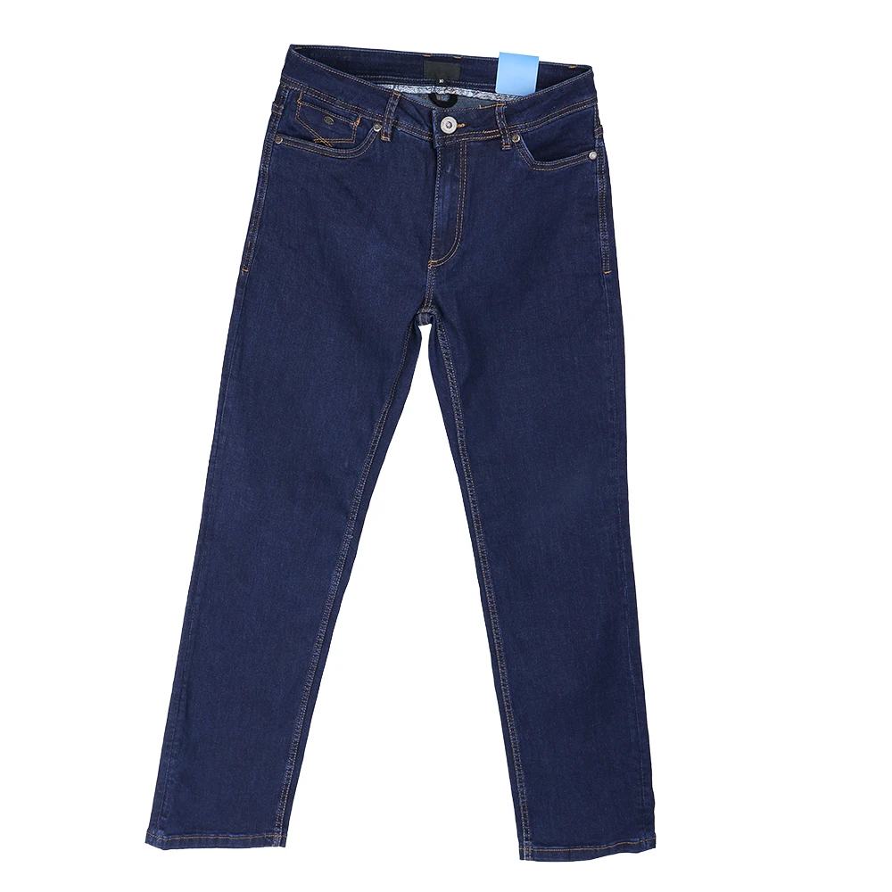 High Quality Custom Wholesale Dark Enzyme Wash Gray Slim Fit Jeans Men Denim Jeans Trousers For Men In Stock