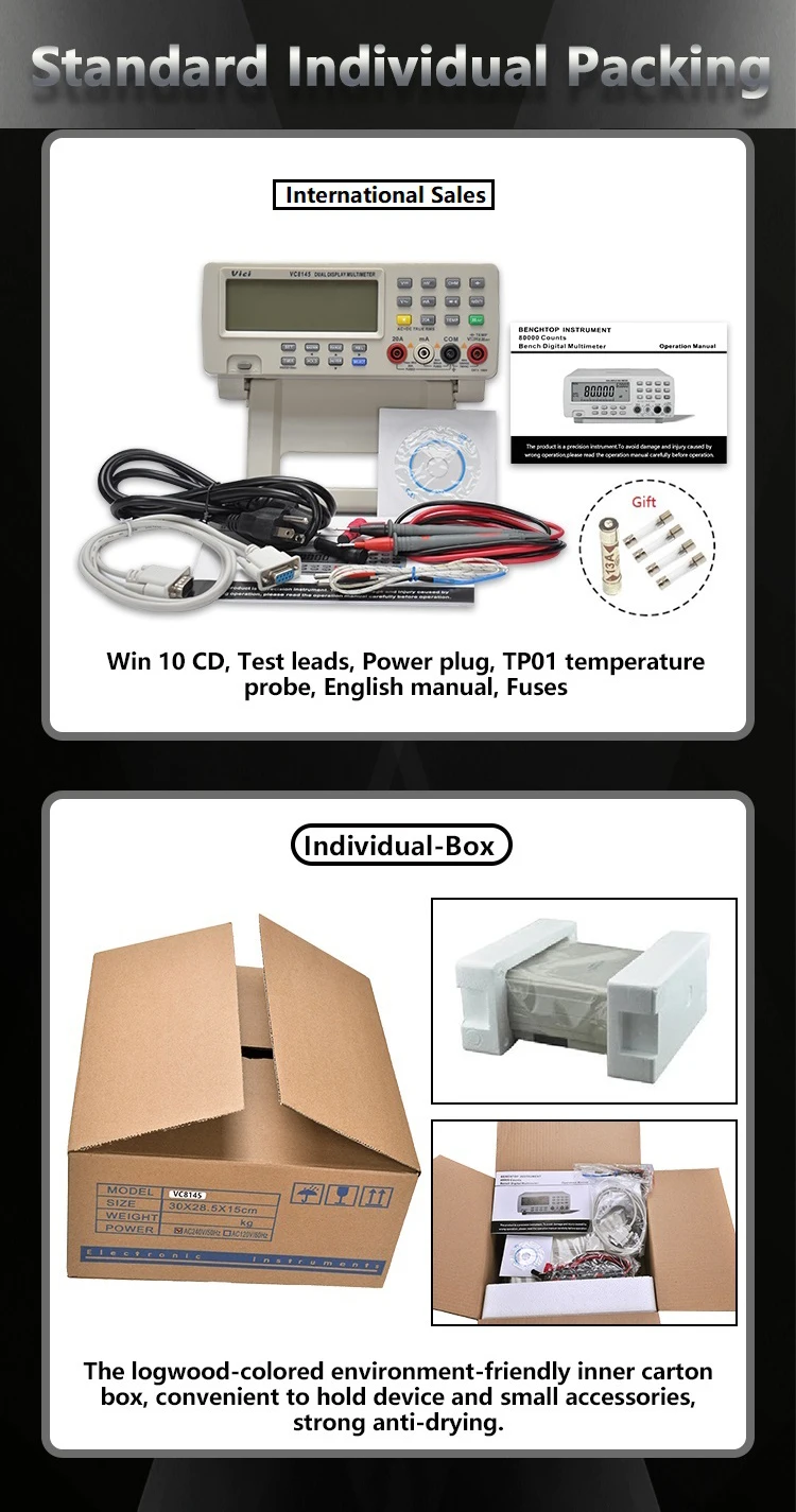 VC8145 multimeter pack