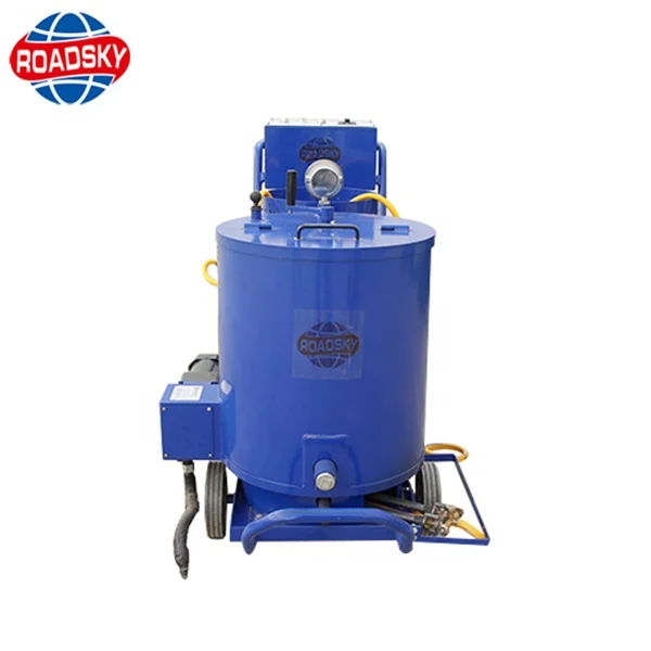 
hand push gasoline engine crack sealing machine for pavement 