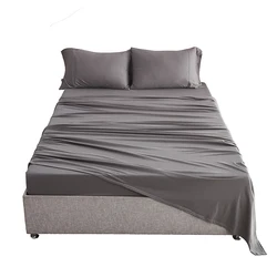 Wholesale Egyptian Cotton Sheet drap de lit en coton Luxury Hotel 100% Cotton Bed Sheets