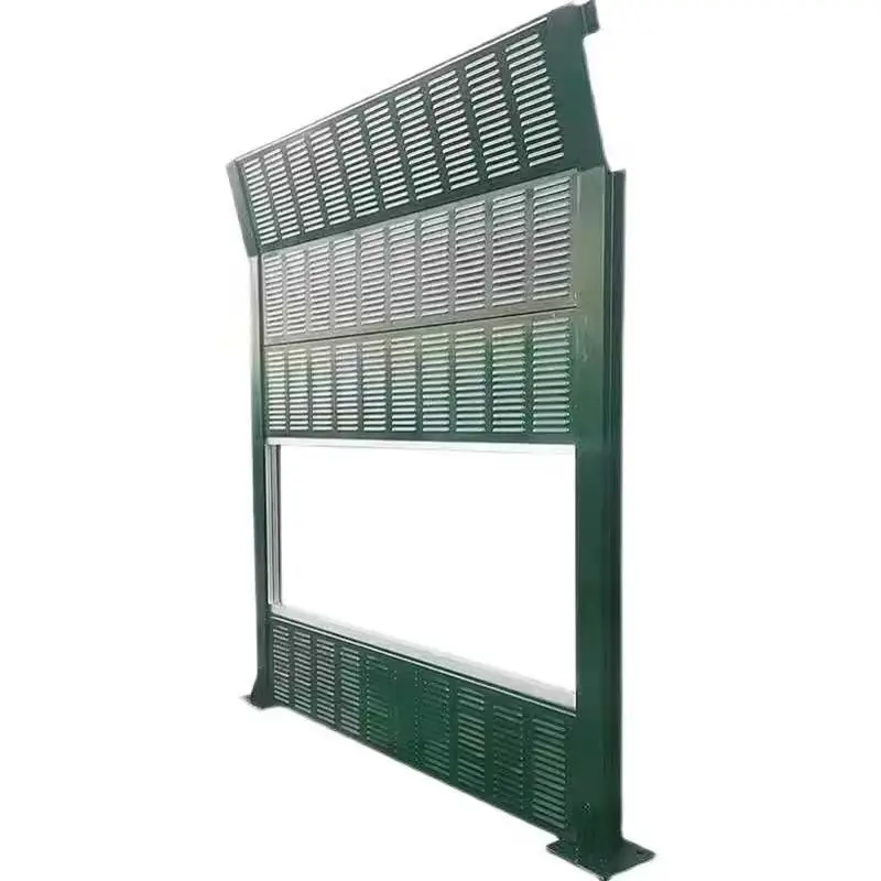 Airport Noise Barrier Panels Professional Sound Absorption Noise Reduction Barrier For Sale