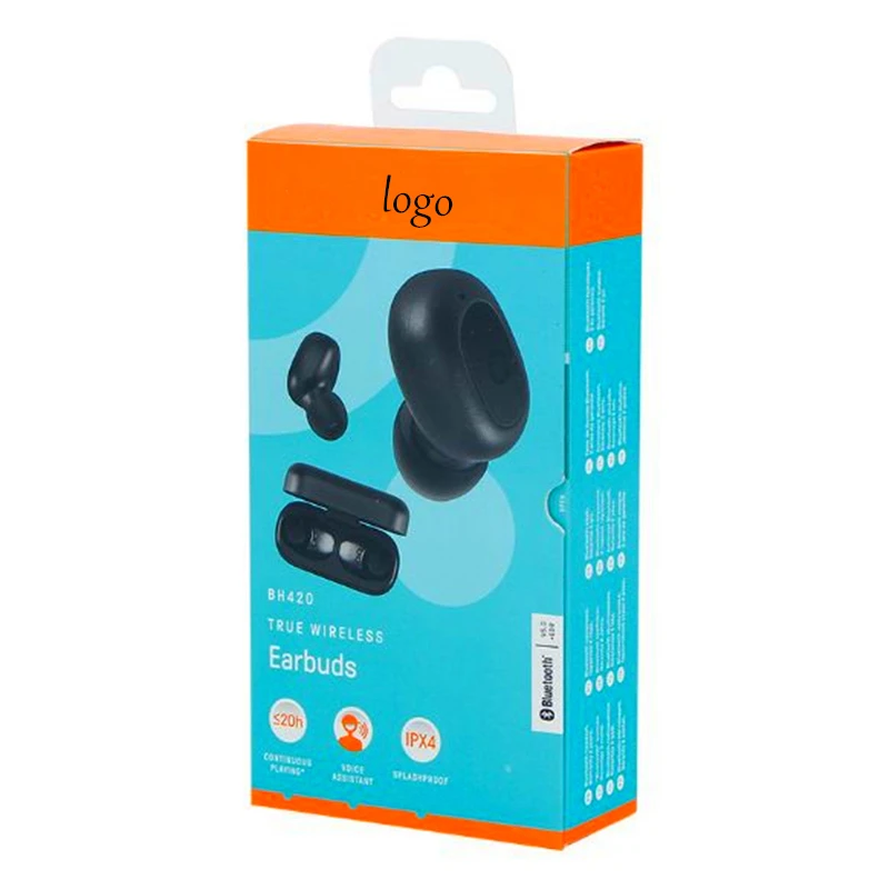 Customizable Bluetooth headset packaging box white paperboard box sunway recreation music for men