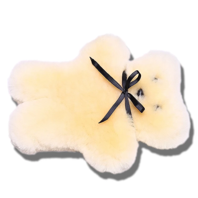 sheep skin flat teddy birthday gifts soft wool teddy bear toys