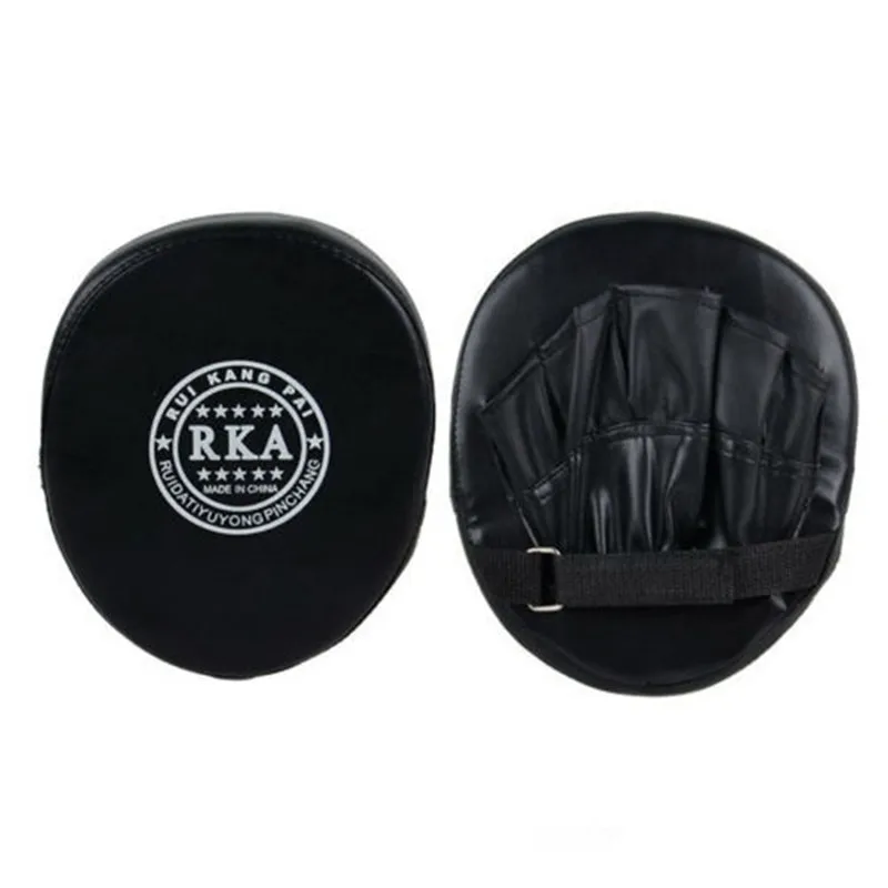 Boxing Hand Target MMA Martial Thai Kick Pad Kit Black Karate Training Mitt Focus Punch Pads Sparring Bags