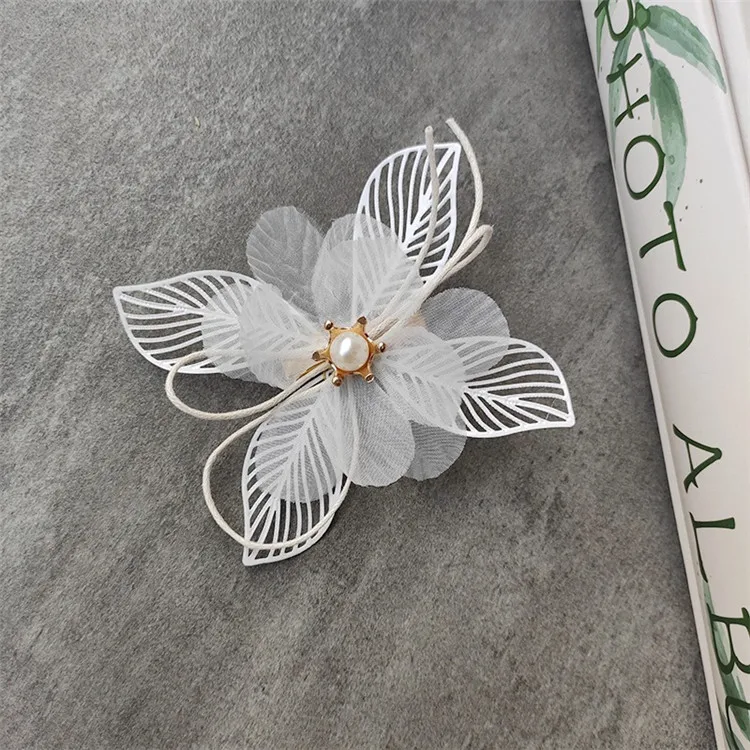 
bridal hair accessories bride tiara embellished leaf hairpin hair pin set wedding dress edge clip hair accessories 