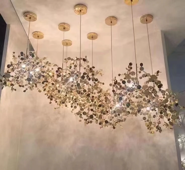 Italy Design New Fashion Chandelier  Non standard Custom for indoor decoration like lobby banquet coffee shop